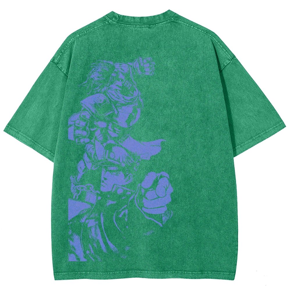 Jojo's Bizarre Adventure Unisex Fit Washed T-Shirt 2604020735