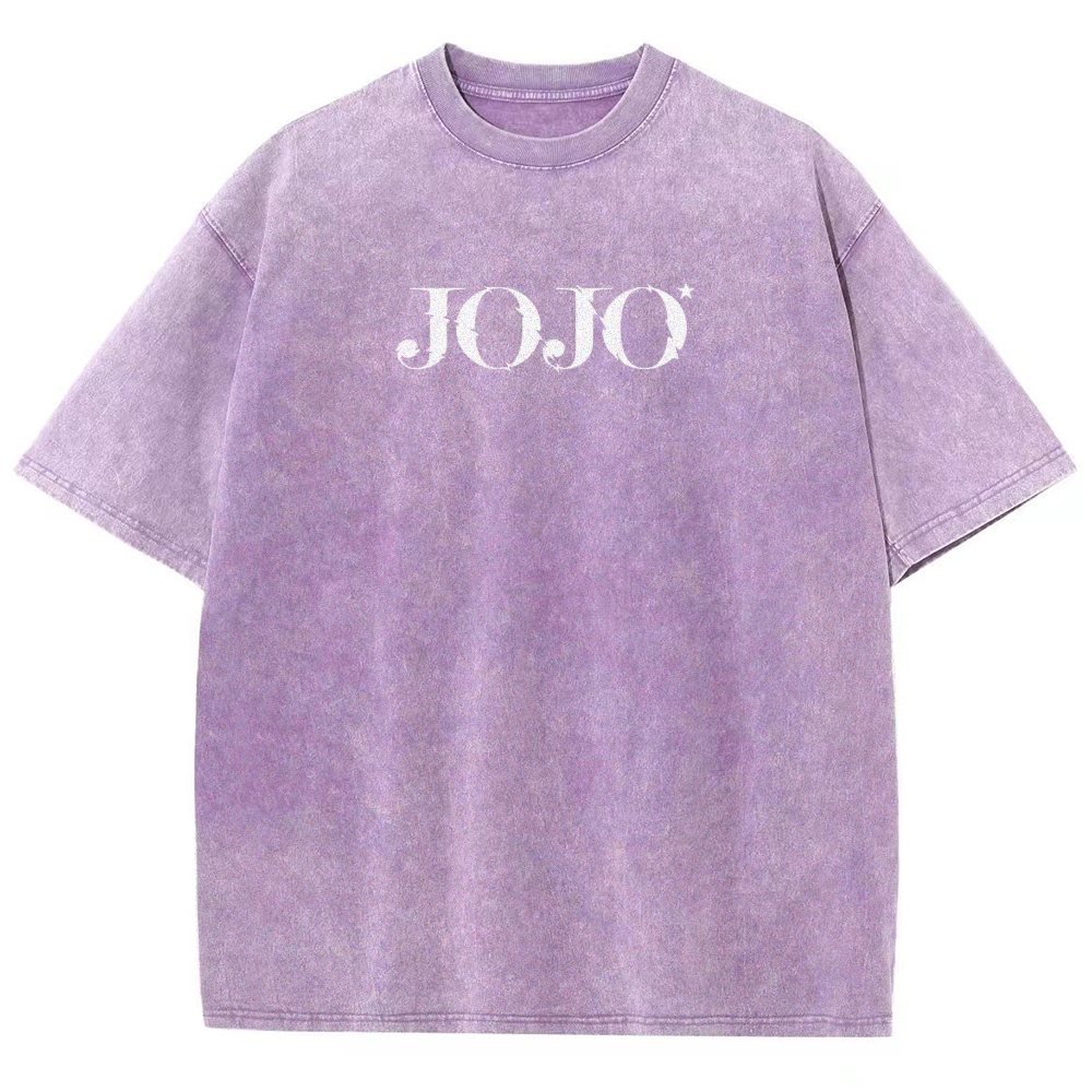 Jojo's Bizarre Adventure Unisex Fit Washed T-Shirt 2605002120