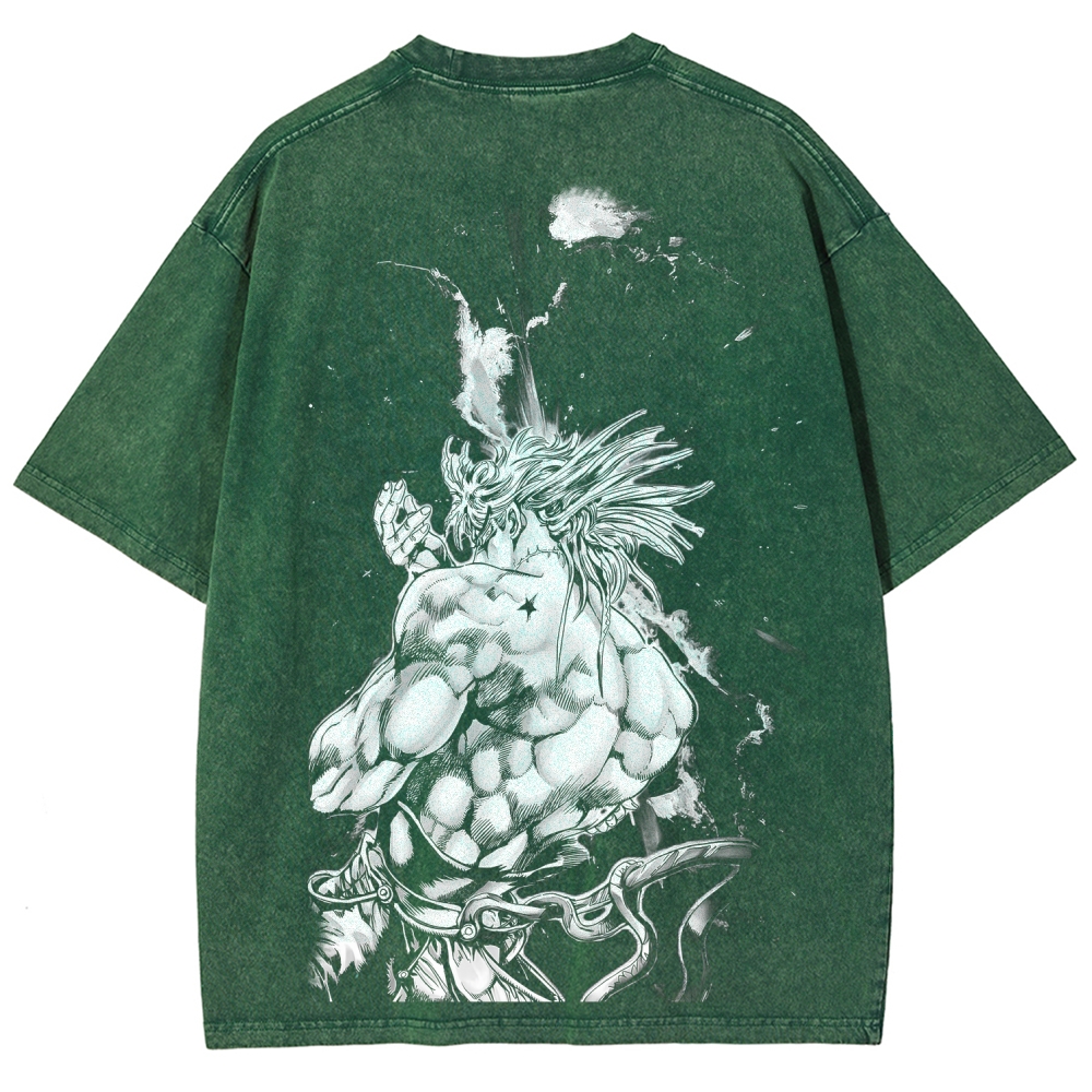 Jojo's Bizarre Adventure Unisex Fit Washed T-Shirt 2605002120