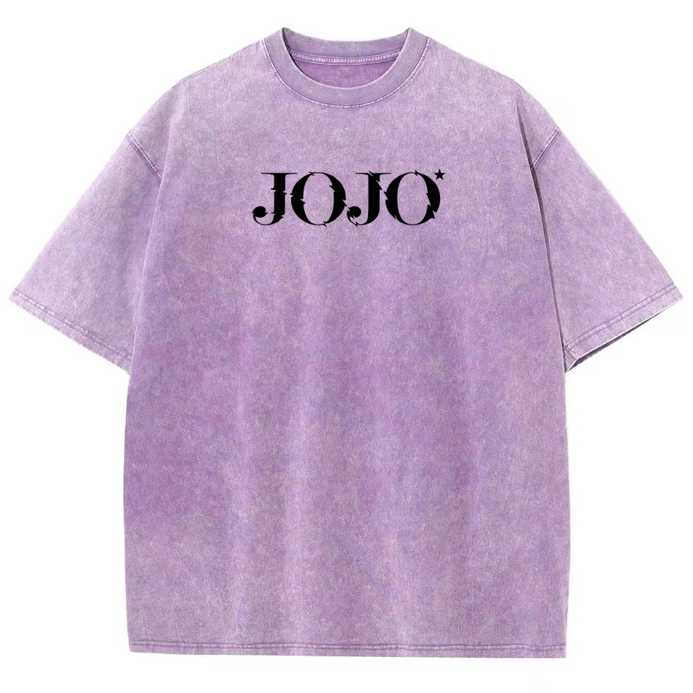 Jojo's Bizarre Adventure Unisex Fit Washed T-Shirt 2605002131