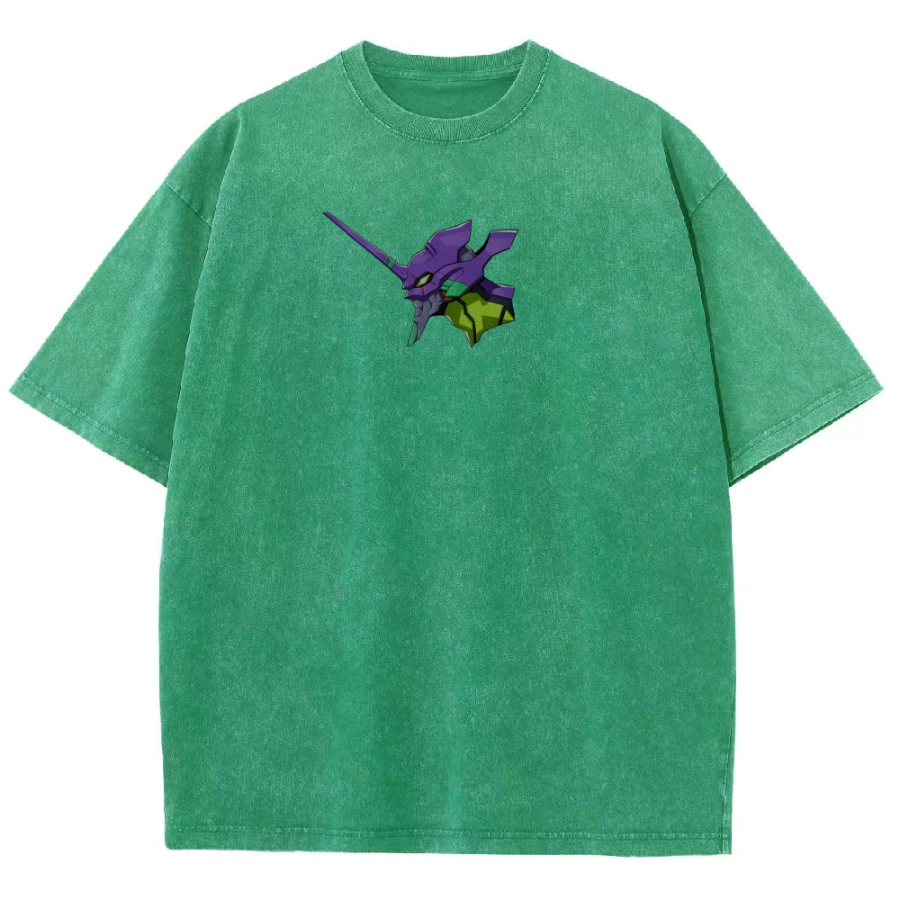Neon Genesis Evangelion Unisex Fit Washed T-Shirt 2605003361