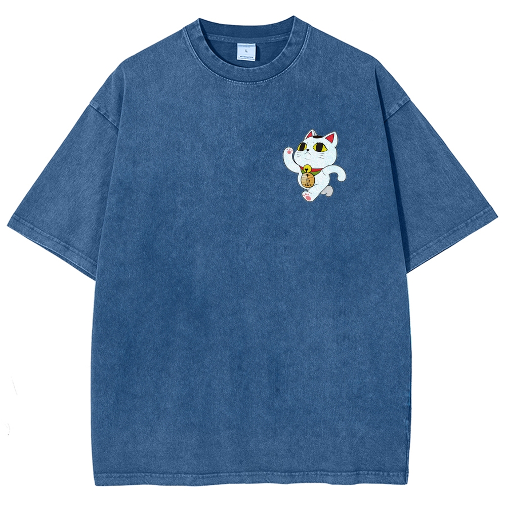 Dandadan Unisex Fit Washed T-Shirt 2605003770