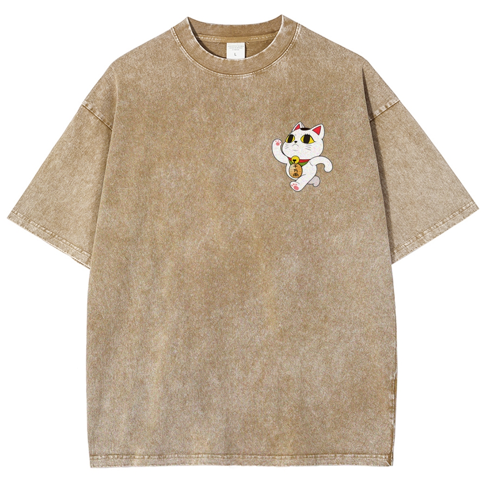Dandadan Unisex Fit Washed T-Shirt 2605003770