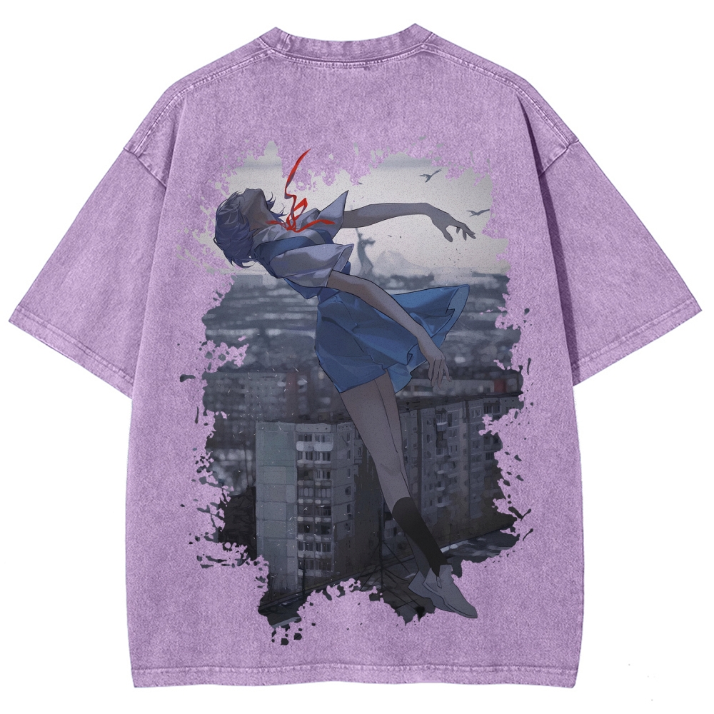 Neon Genesis Evangelion Unisex Fit Washed T-Shirt 2605004855