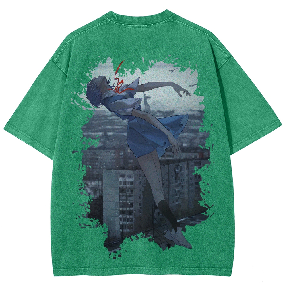 Neon Genesis Evangelion Unisex Fit Washed T-Shirt 2605004855