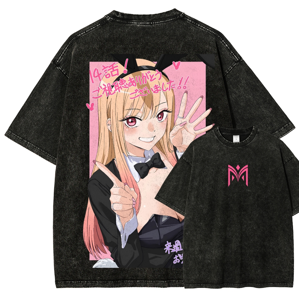 My Dress-Up Darling Marin Kitagawa Unisex Fit Washed T-Shirt 2605005220