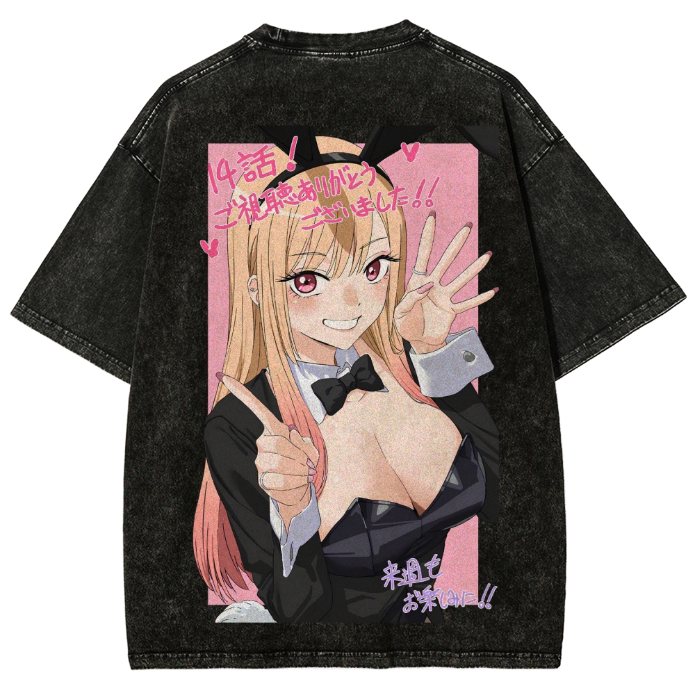 My Dress-Up Darling Marin Kitagawa Unisex Fit Washed T-Shirt 2605005220