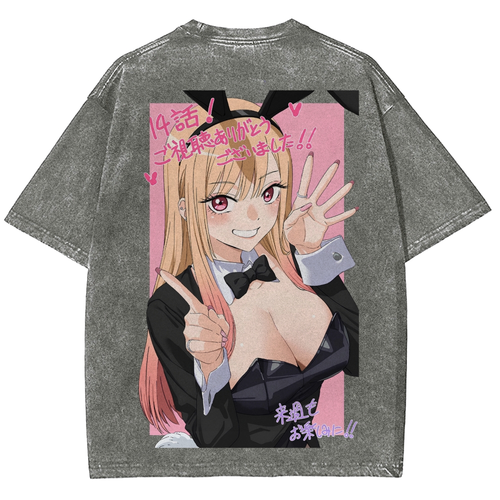 My Dress-Up Darling Marin Kitagawa Unisex Fit Washed T-Shirt 2605005220
