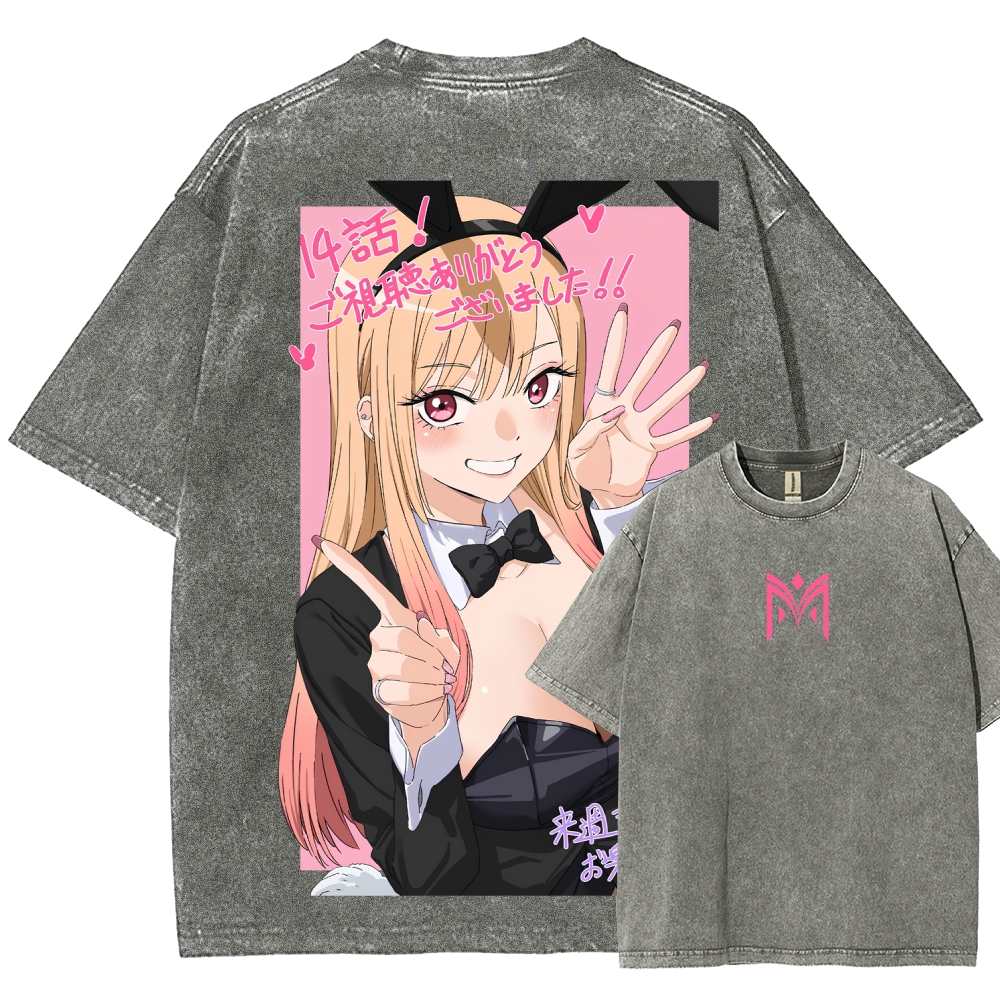 My Dress-Up Darling Marin Kitagawa Unisex Fit Washed T-Shirt 2605005220