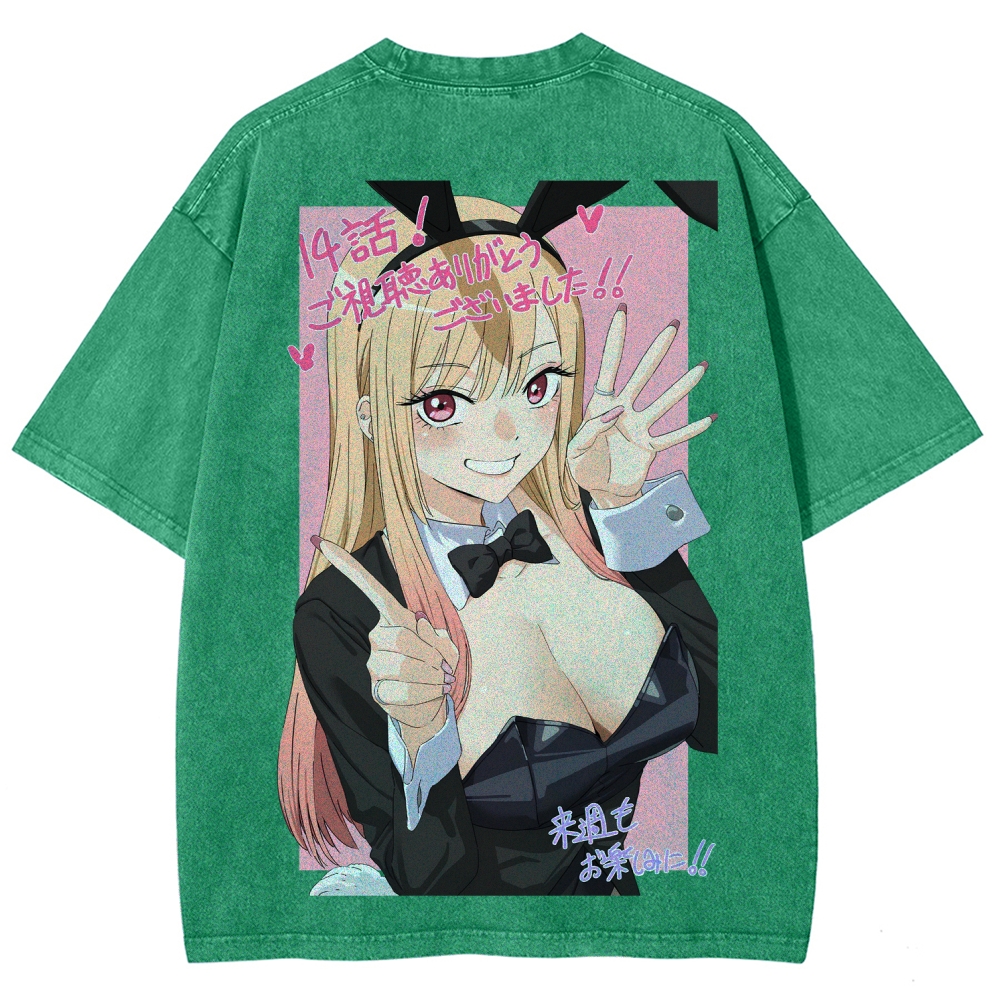My Dress-Up Darling Marin Kitagawa Unisex Fit Washed T-Shirt 2605005220