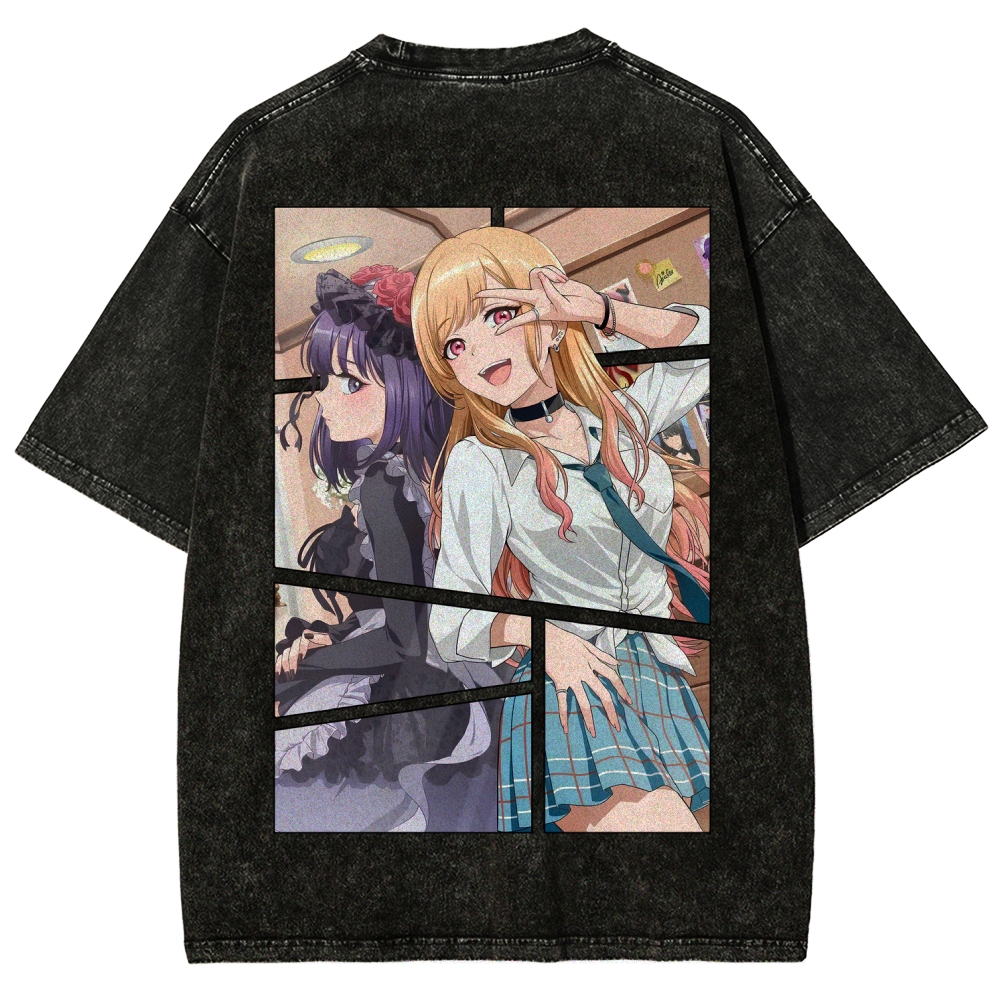 My Dress-Up Darling Marin Kitagawa Unisex Fit Washed T-Shirt 2605006094