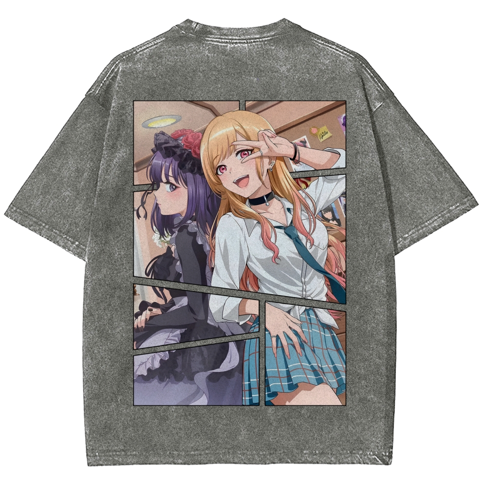 My Dress-Up Darling Marin Kitagawa Unisex Fit Washed T-Shirt 2605006094