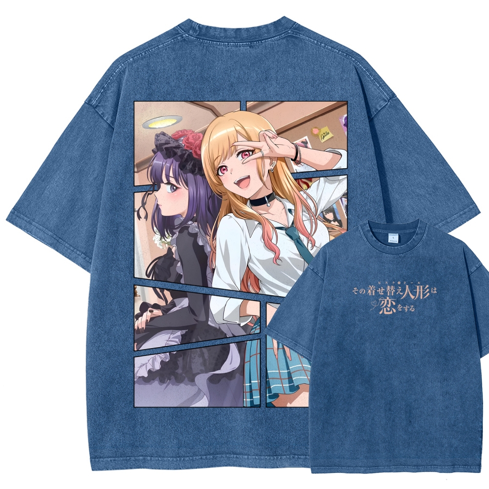 My Dress-Up Darling Marin Kitagawa Unisex Fit Washed T-Shirt 2605006094