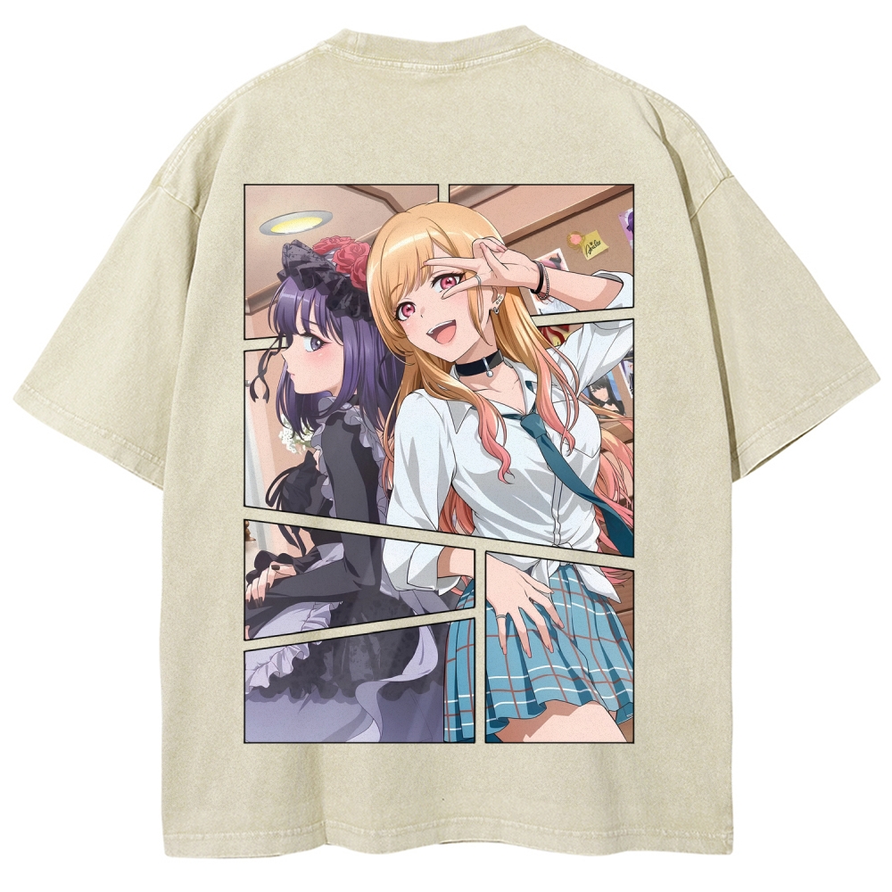 My Dress-Up Darling Marin Kitagawa Unisex Fit Washed T-Shirt 2605006094