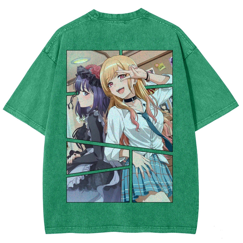 My Dress-Up Darling Marin Kitagawa Unisex Fit Washed T-Shirt 2605006094