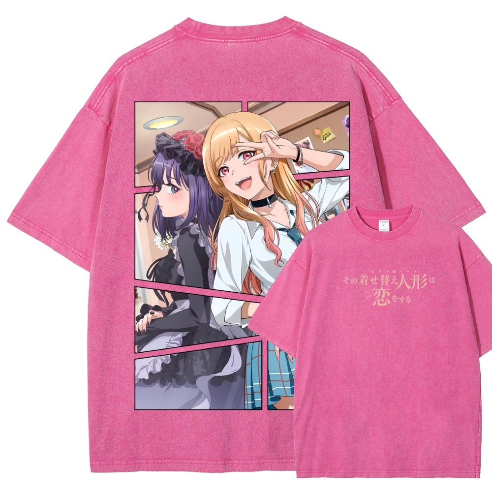 My Dress-Up Darling Marin Kitagawa Unisex Fit Washed T-Shirt 2605006094