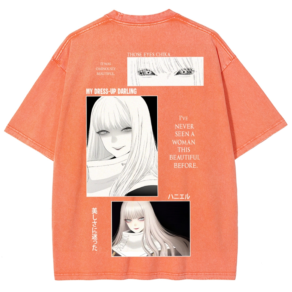 My Dress-Up Darling Marin Kitagawa Unisex Fit Washed T-Shirt 2605006115
