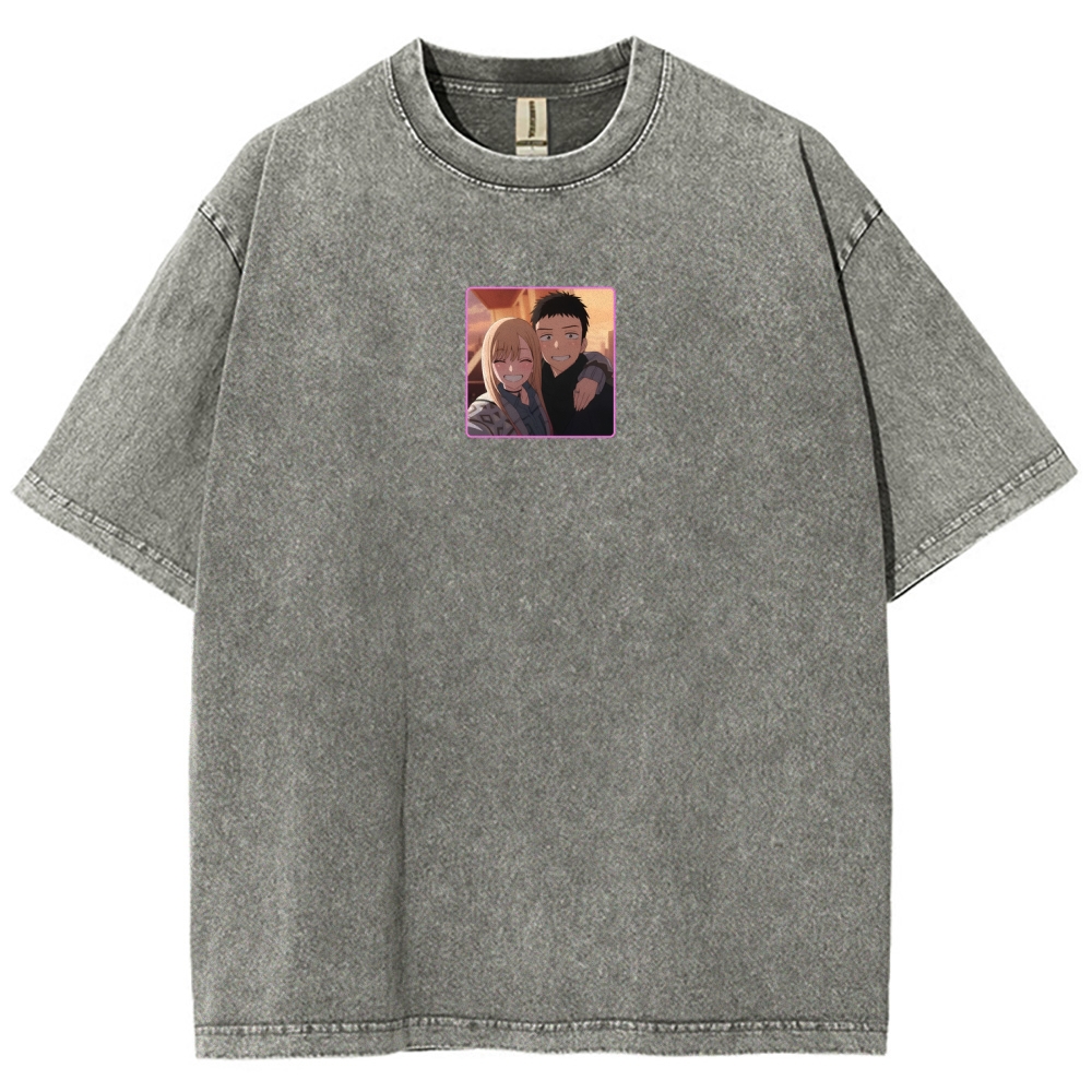My Dress-Up Darling Marin Kitagawa Unisex Fit Washed T-Shirt 2605006355