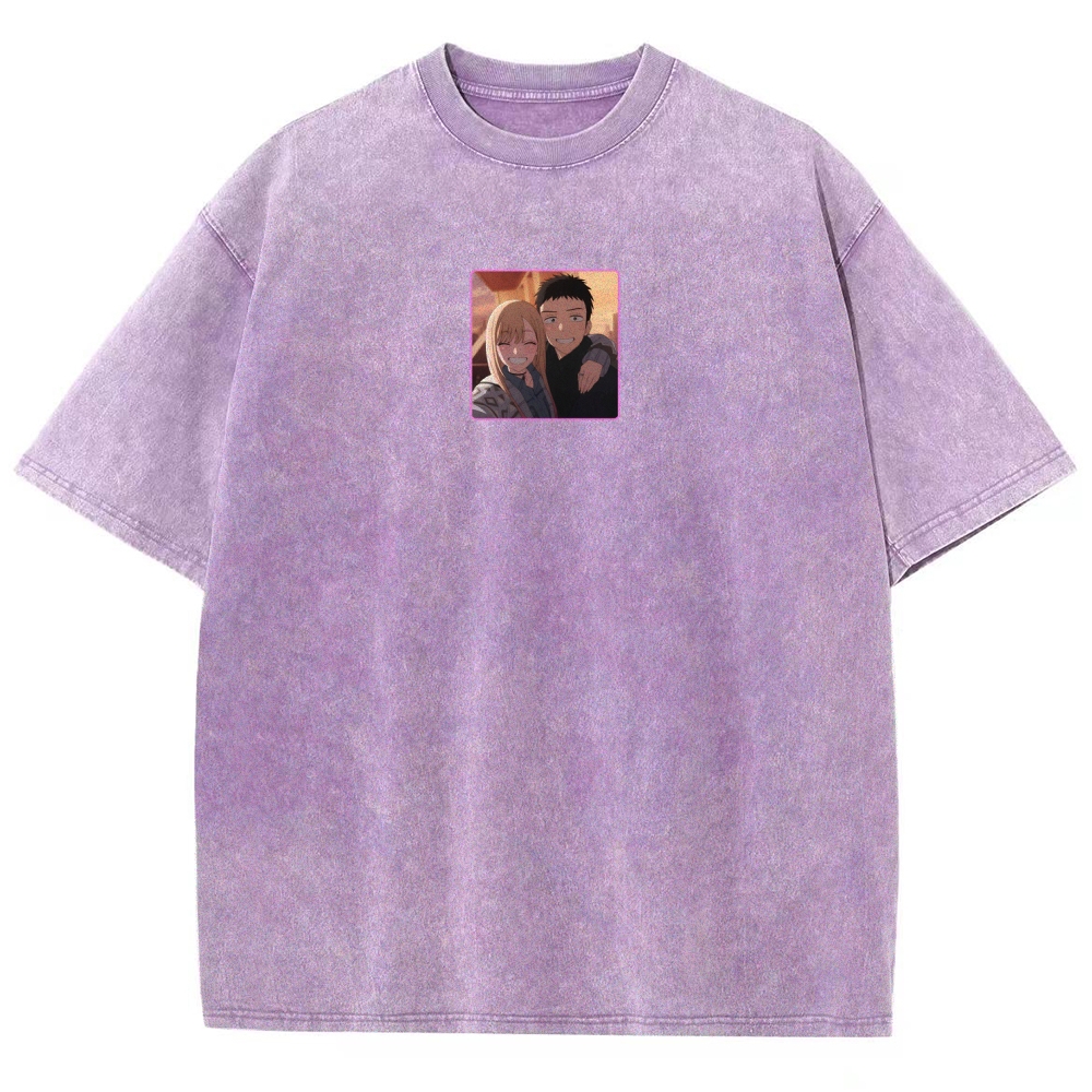 My Dress-Up Darling Marin Kitagawa Unisex Fit Washed T-Shirt 2605006355