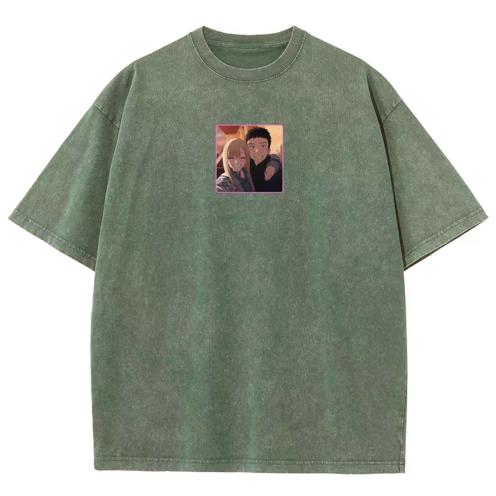My Dress-Up Darling Marin Kitagawa Unisex Fit Washed T-Shirt 2605006355