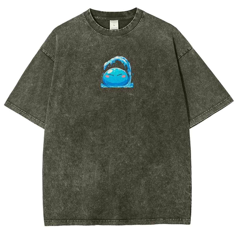  That Time I Got Reincarnated as a Slime  Rimuru Unisex Fit Washed T-Shirt 2605007912
