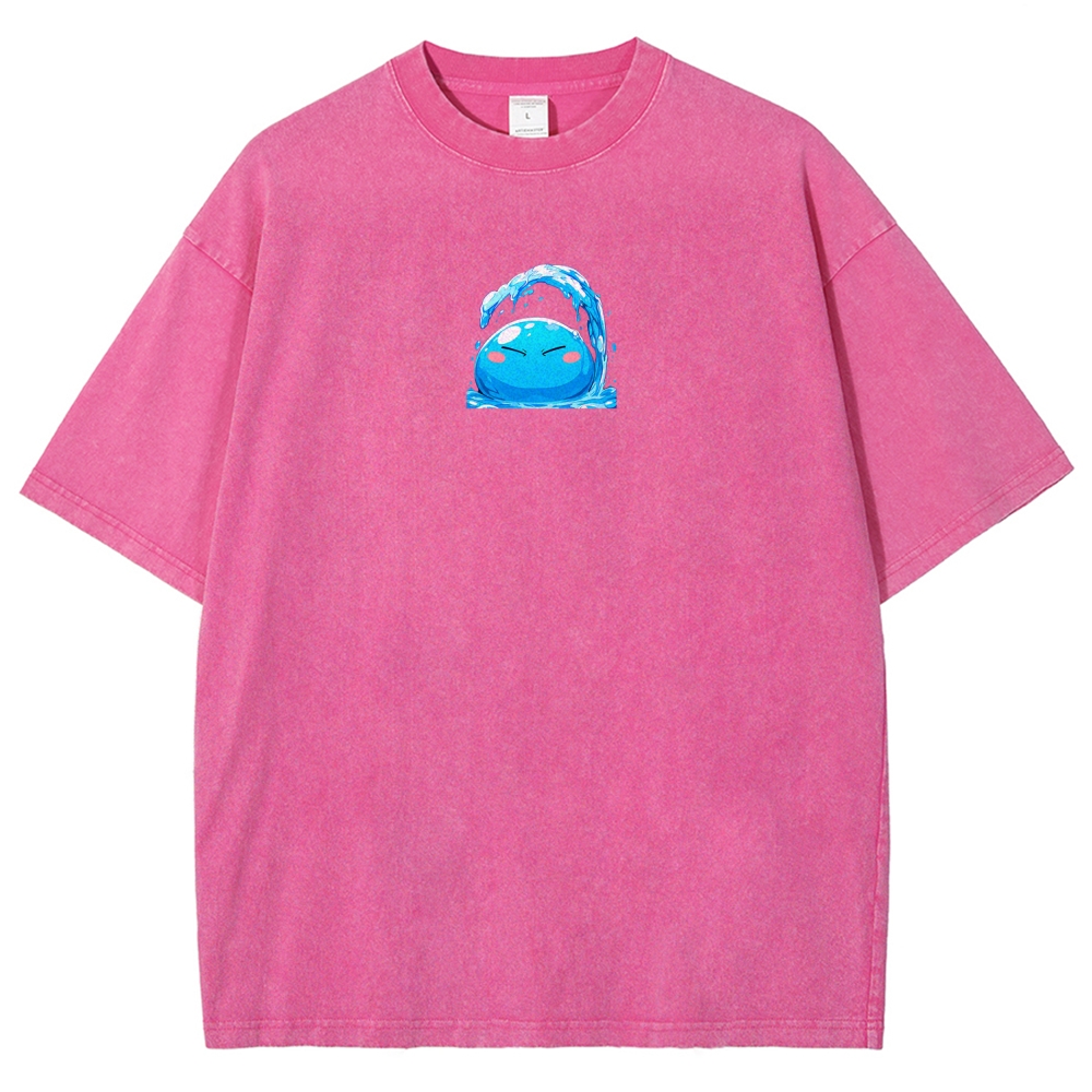  That Time I Got Reincarnated as a Slime  Rimuru Unisex Fit Washed T-Shirt 2605007912