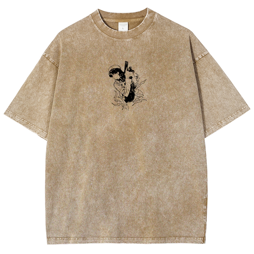 Neon Genesis Evangelion Unisex Fit Washed T-Shirt 2605007981