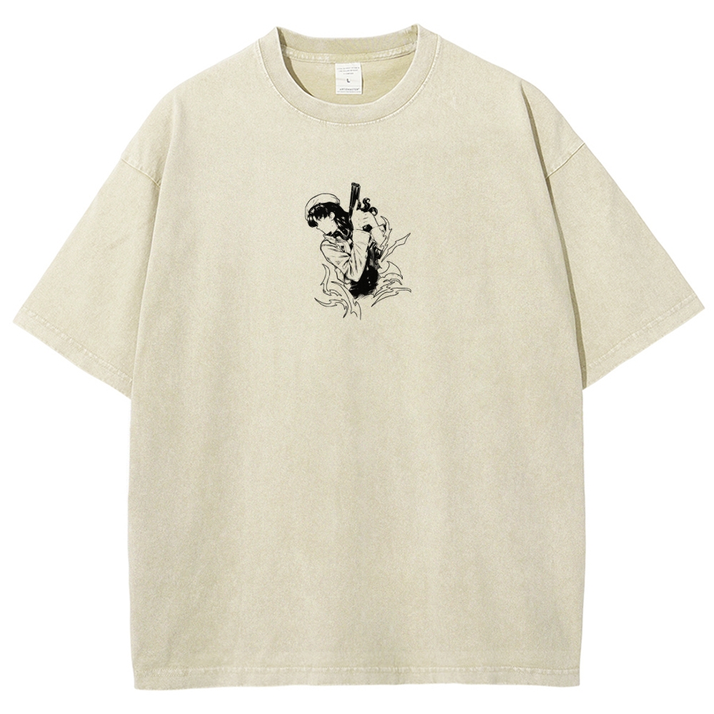 Neon Genesis Evangelion Unisex Fit Washed T-Shirt 2605007981