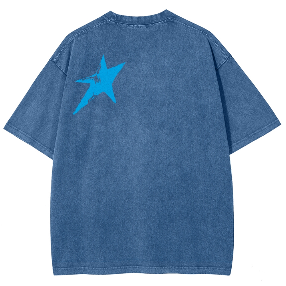 Jojo's Bizarre Adventure Unisex Fit Washed T-Shirt 2605009625