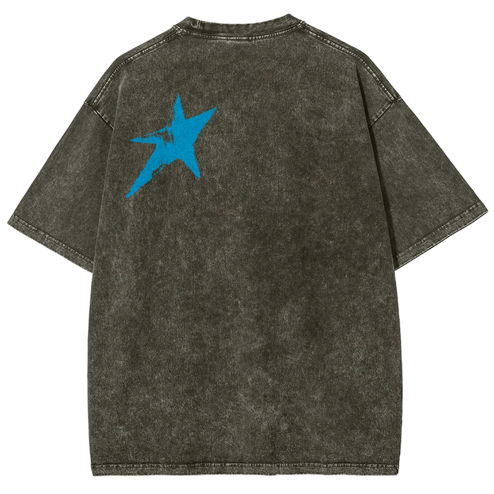 Jojo's Bizarre Adventure Unisex Fit Washed T-Shirt 2605009625