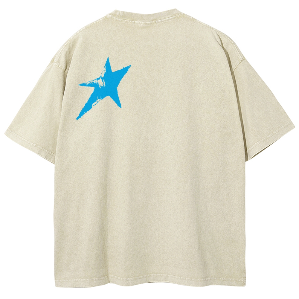 Jojo's Bizarre Adventure Unisex Fit Washed T-Shirt 2605009625