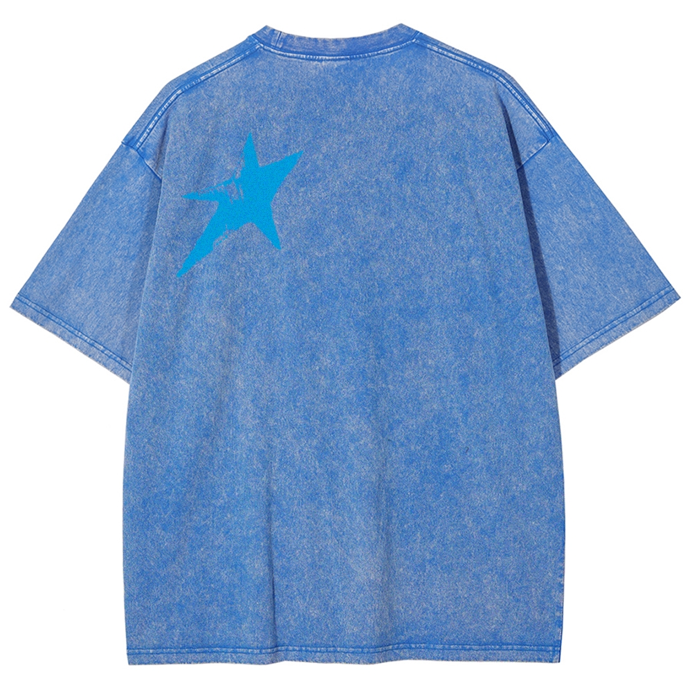 Jojo's Bizarre Adventure Unisex Fit Washed T-Shirt 2605009625