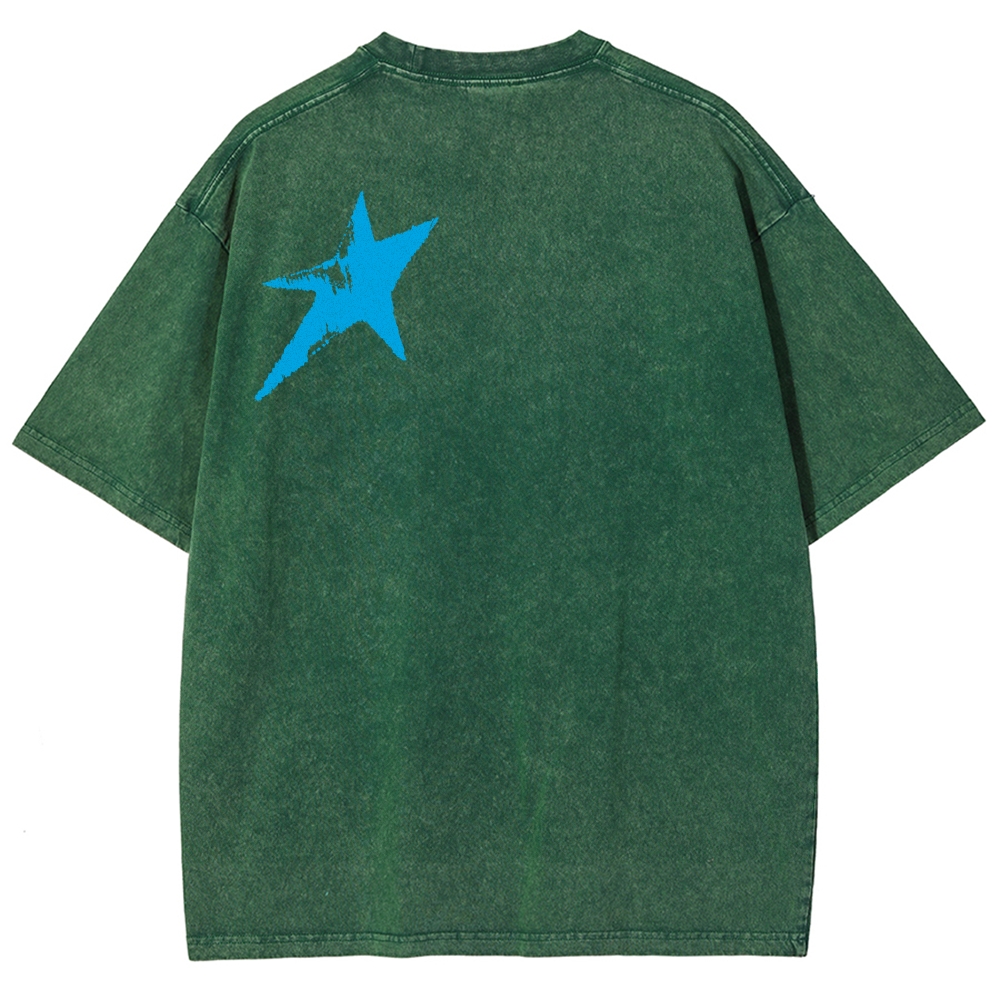 Jojo's Bizarre Adventure Unisex Fit Washed T-Shirt 2605009625