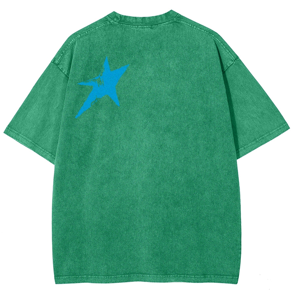Jojo's Bizarre Adventure Unisex Fit Washed T-Shirt 2605009625