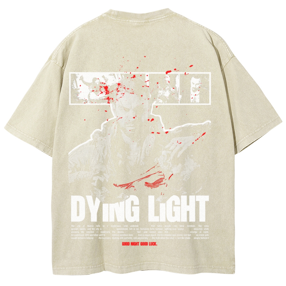 Dying Light Unisex Fit Washed T-Shirt 2605013131