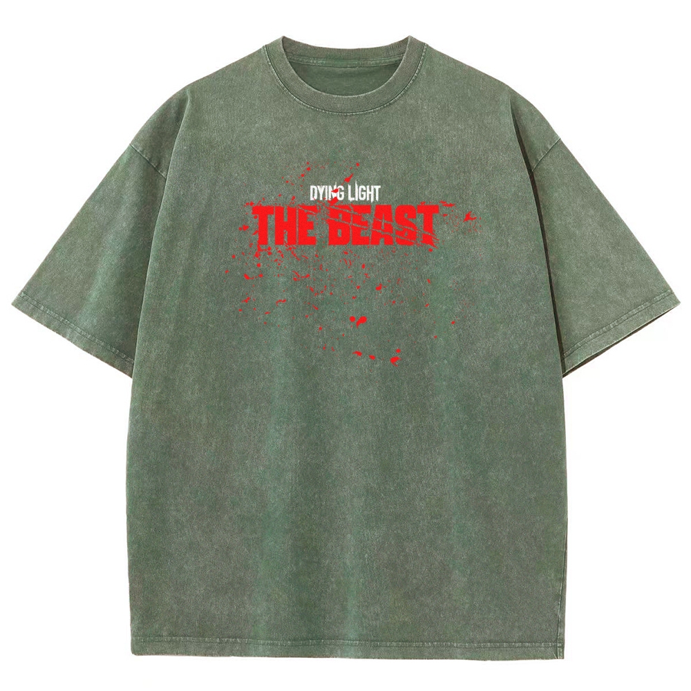 Dying Light Unisex Fit Washed T-Shirt 2605013131