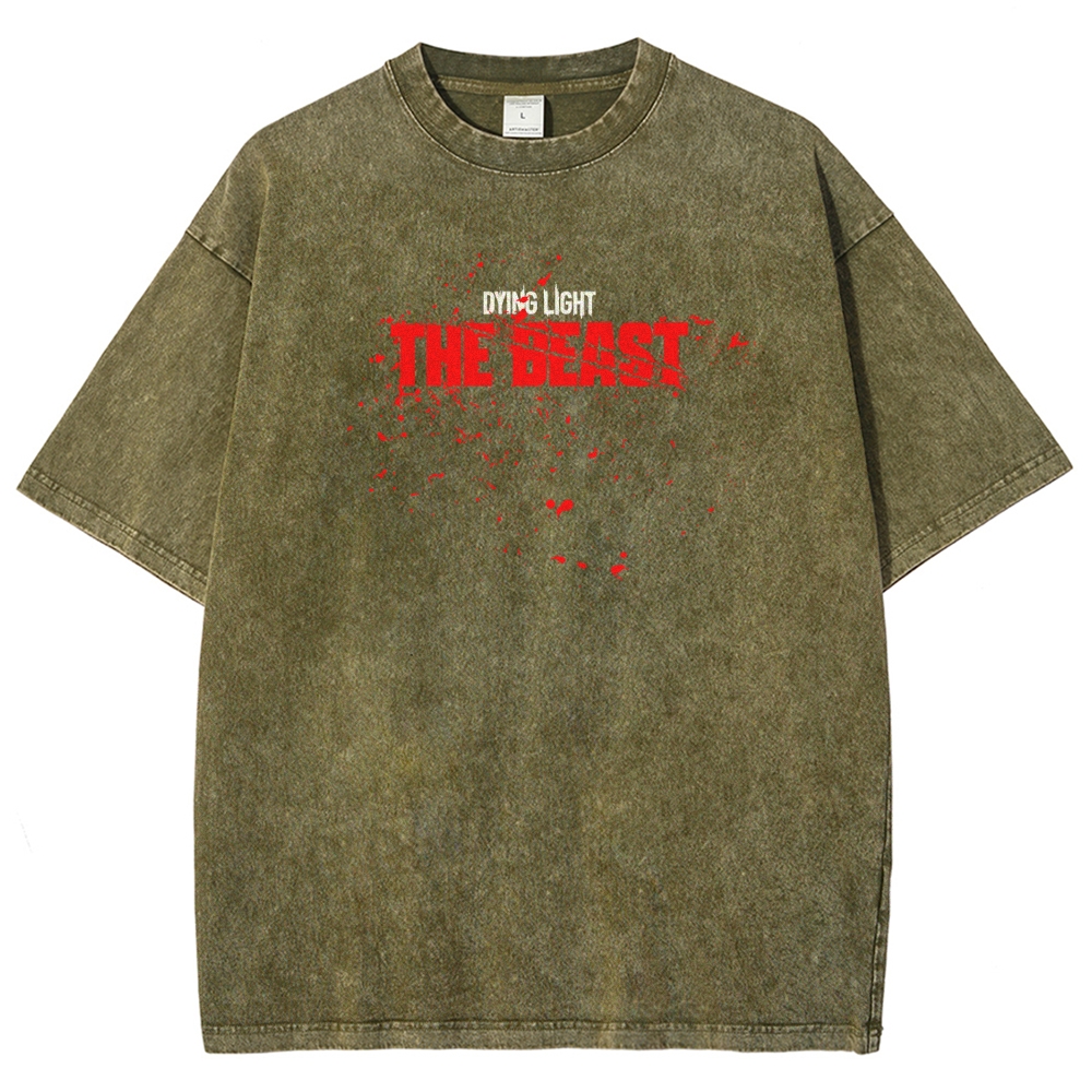 Dying Light Unisex Fit Washed T-Shirt 2605013131