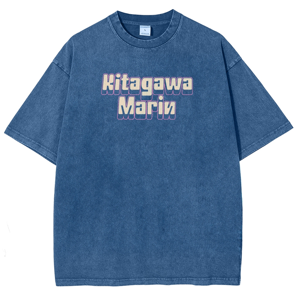 My Dress-Up Darling Marin Kitagawa Unisex Fit Washed T-Shirt 2605015559