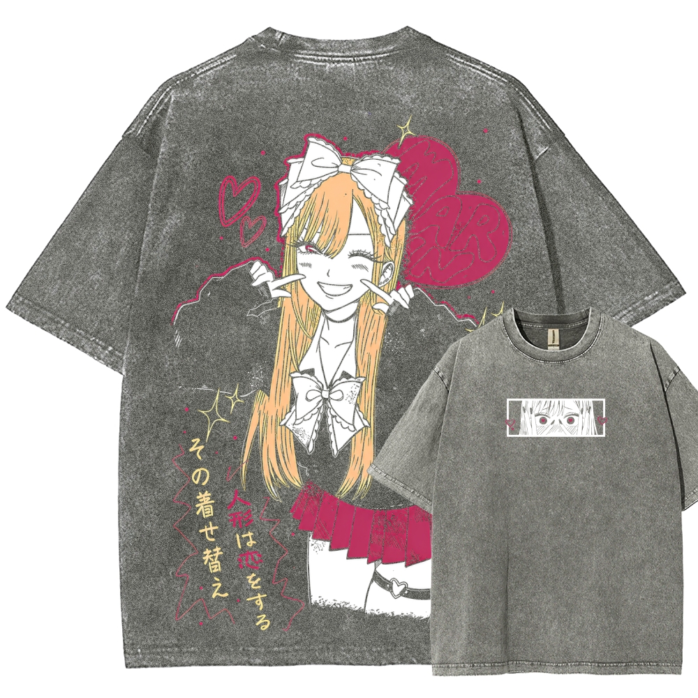 My Dress-Up Darling Marin Kitagawa Unisex Fit Washed T-Shirt 2605015572