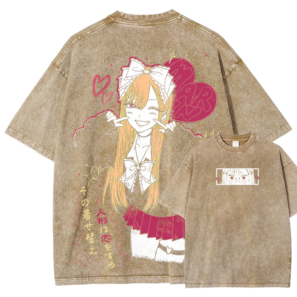 My Dress-Up Darling Marin Kitagawa Unisex Fit Washed T-Shirt 2605015572