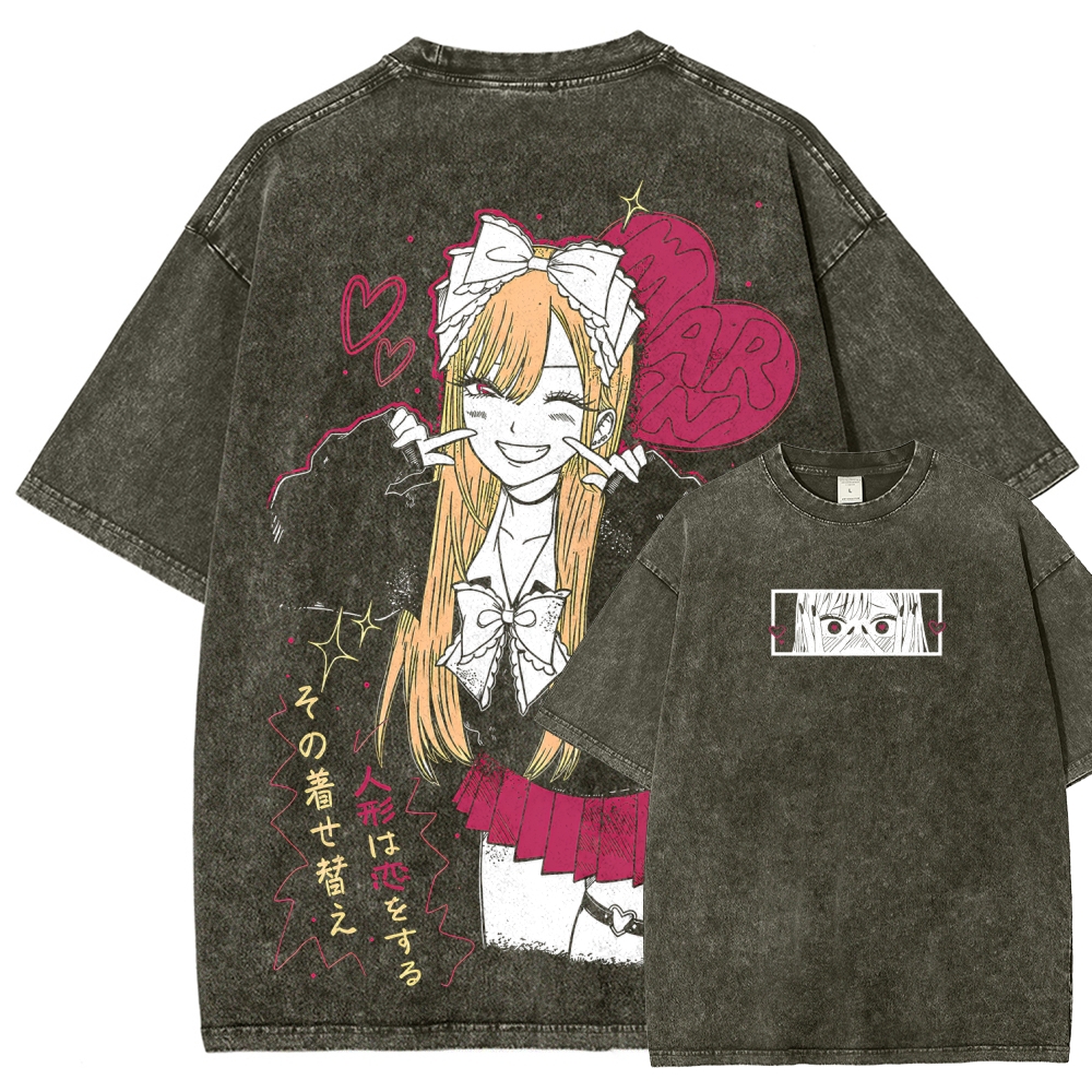 My Dress-Up Darling Marin Kitagawa Unisex Fit Washed T-Shirt 2605015572