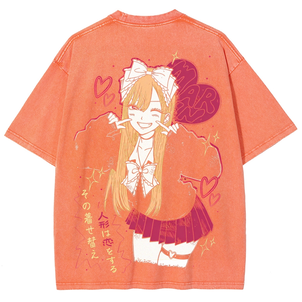 My Dress-Up Darling Marin Kitagawa Unisex Fit Washed T-Shirt 2605015572