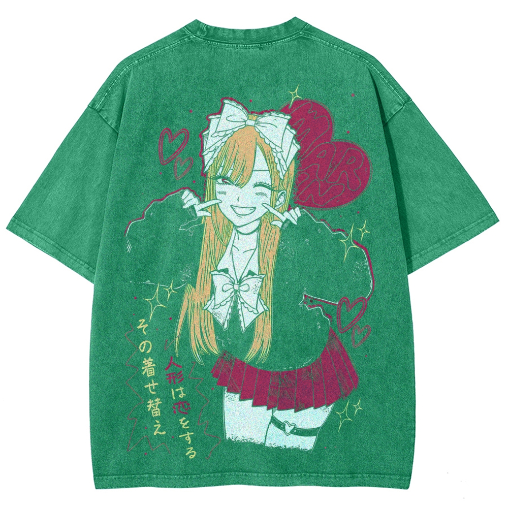 My Dress-Up Darling Marin Kitagawa Unisex Fit Washed T-Shirt 2605015572