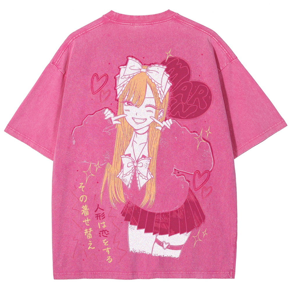 My Dress-Up Darling Marin Kitagawa Unisex Fit Washed T-Shirt 2605015572