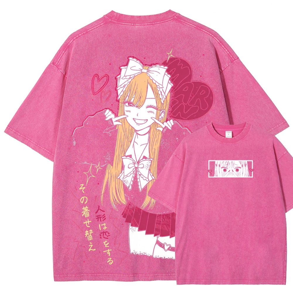 My Dress-Up Darling Marin Kitagawa Unisex Fit Washed T-Shirt 2605015572