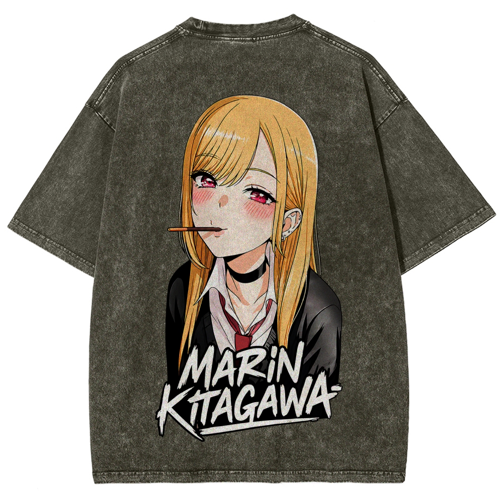 My Dress-Up Darling Marin Kitagawa Unisex Fit Washed T-Shirt 2605015672