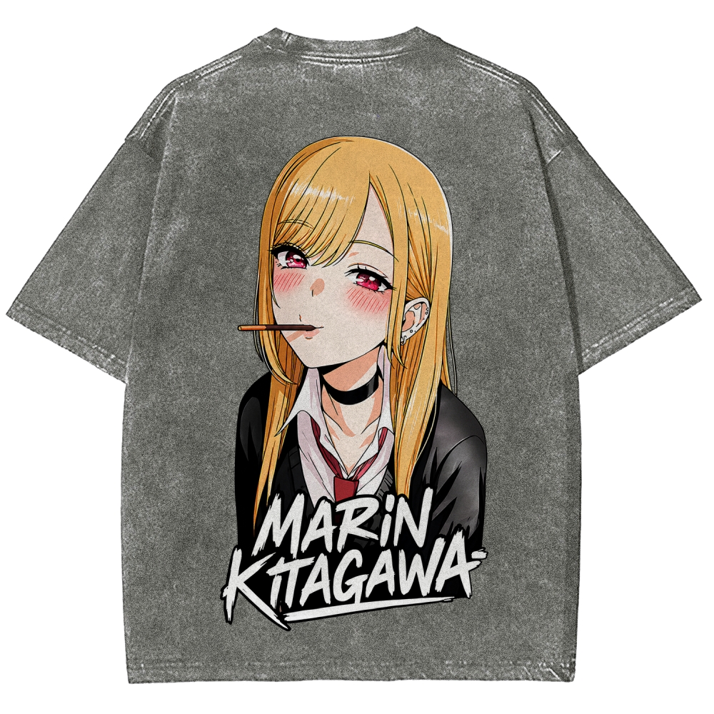 My Dress-Up Darling Marin Kitagawa Unisex Fit Washed T-Shirt 2605015672