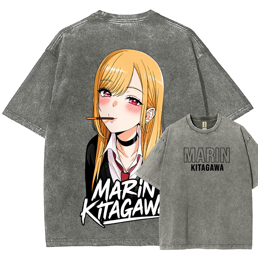 My Dress-Up Darling Marin Kitagawa Unisex Fit Washed T-Shirt 2605015672