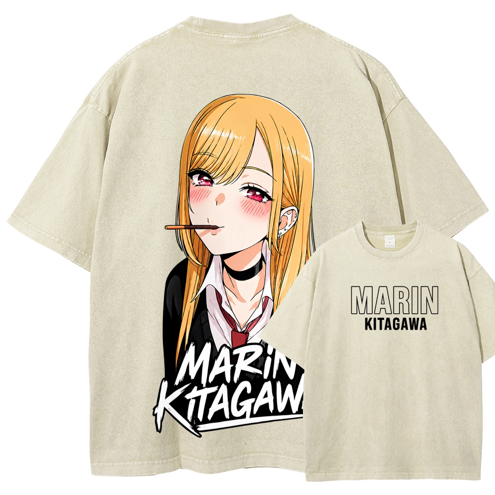 My Dress-Up Darling Marin Kitagawa Unisex Fit Washed T-Shirt 2605015672