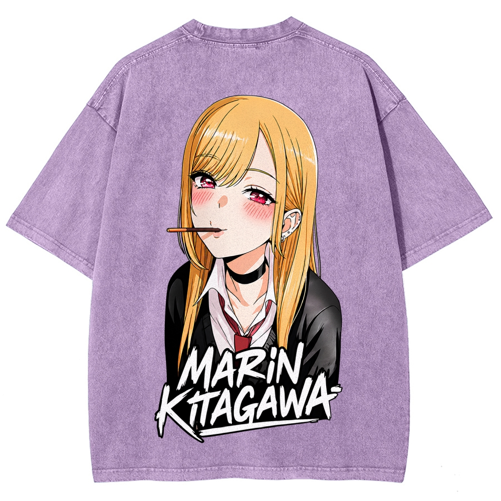 My Dress-Up Darling Marin Kitagawa Unisex Fit Washed T-Shirt 2605015672